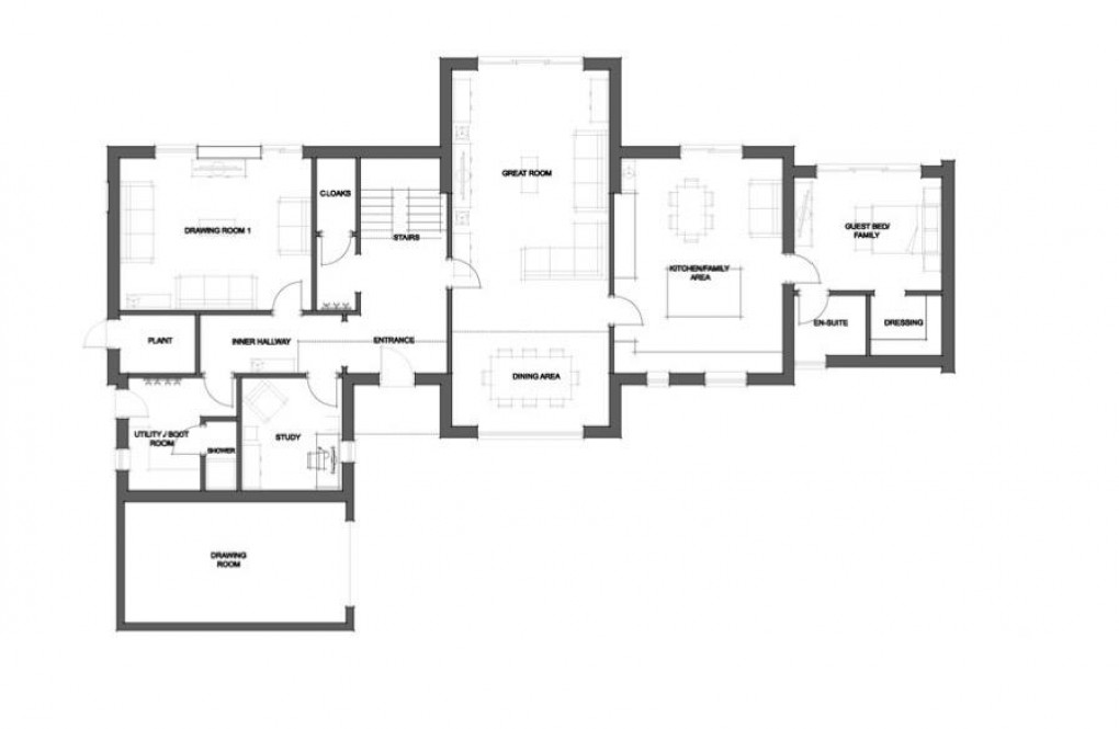 Floorplan for Forties Lane, Smisby, Ashby-De-La-Zouch