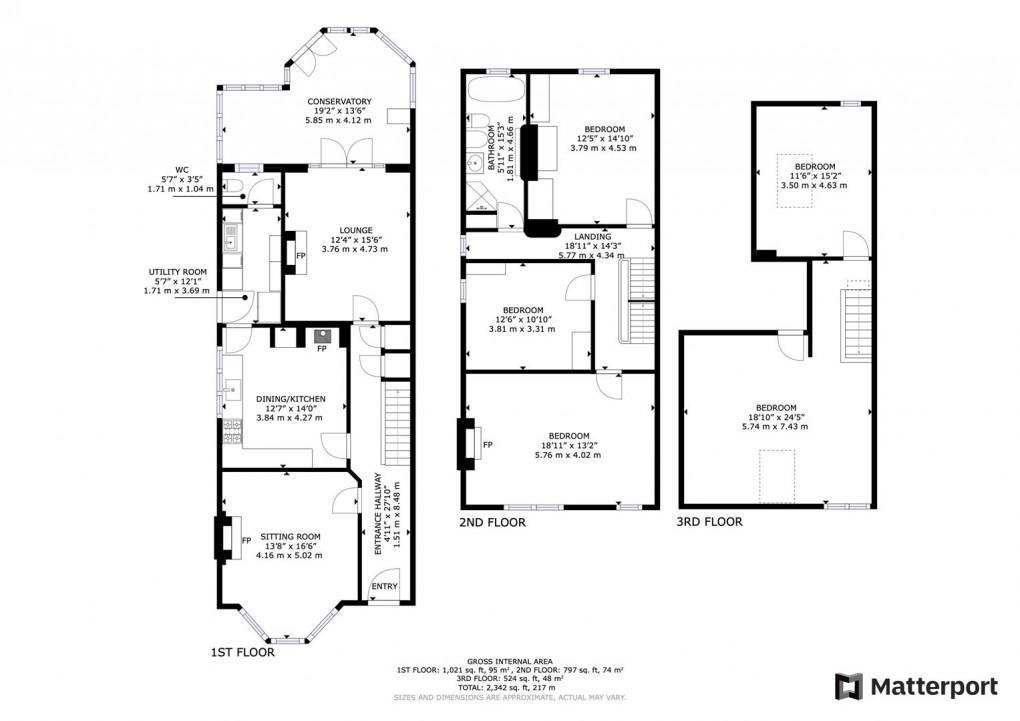 Floorplan for Trowels Lane, Off Uttoxeter New Road, Derby