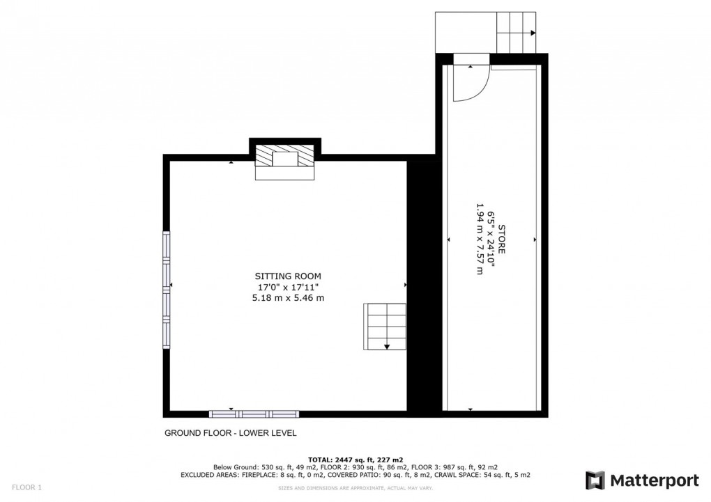 Floorplan for St. Alkmunds Way, Duffield, Belper