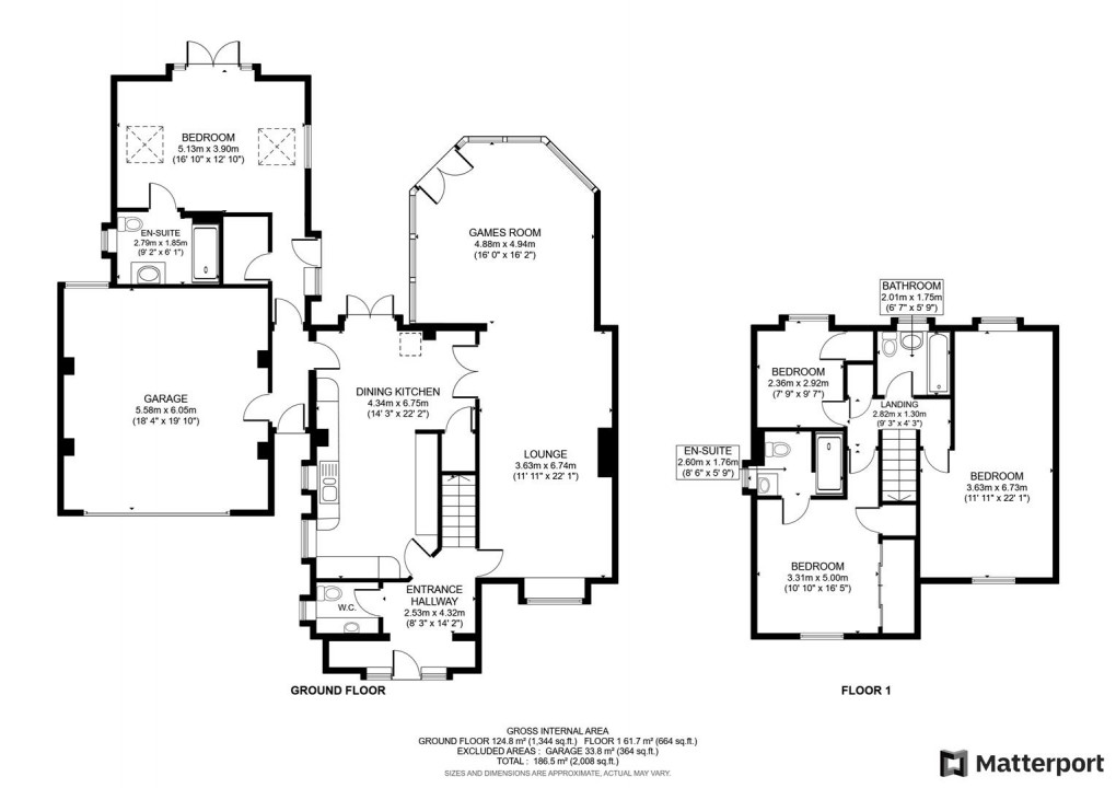 Floorplan for Grove Close, Thulston Village, Derby