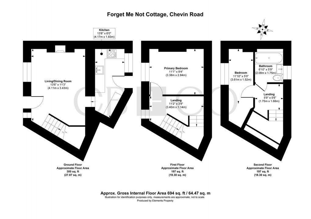 Floorplan for Chevin Road, Milford, Belper