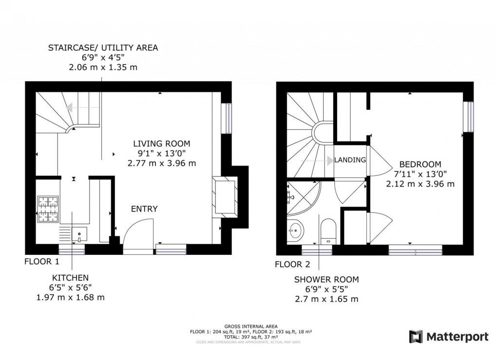 Floorplan for Alder Close, Oakwood, Derby