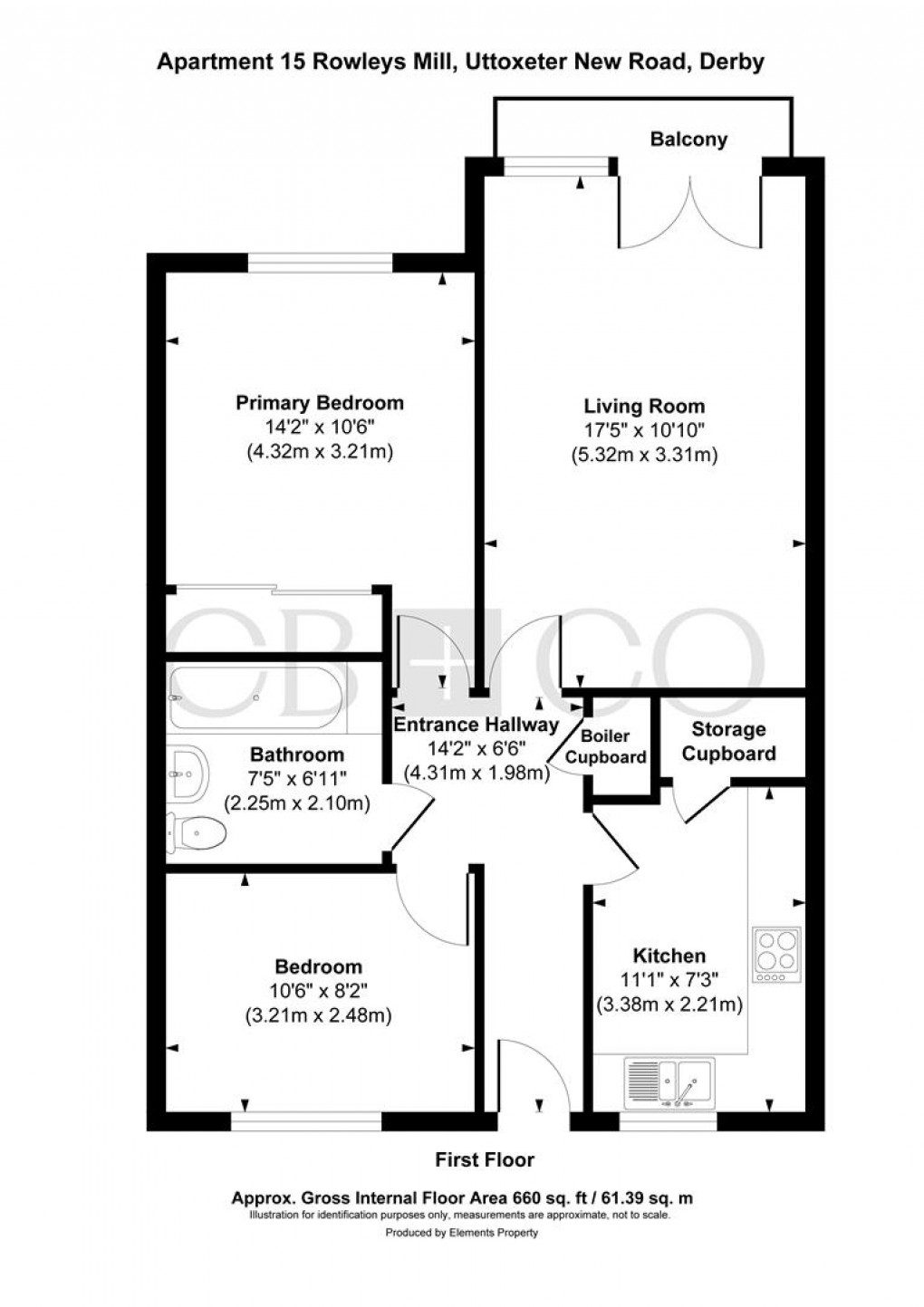 Floorplan for Uttoxeter New Road, Derby