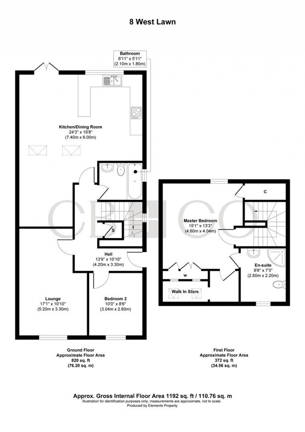 Floorplan for West Lawn, Findern