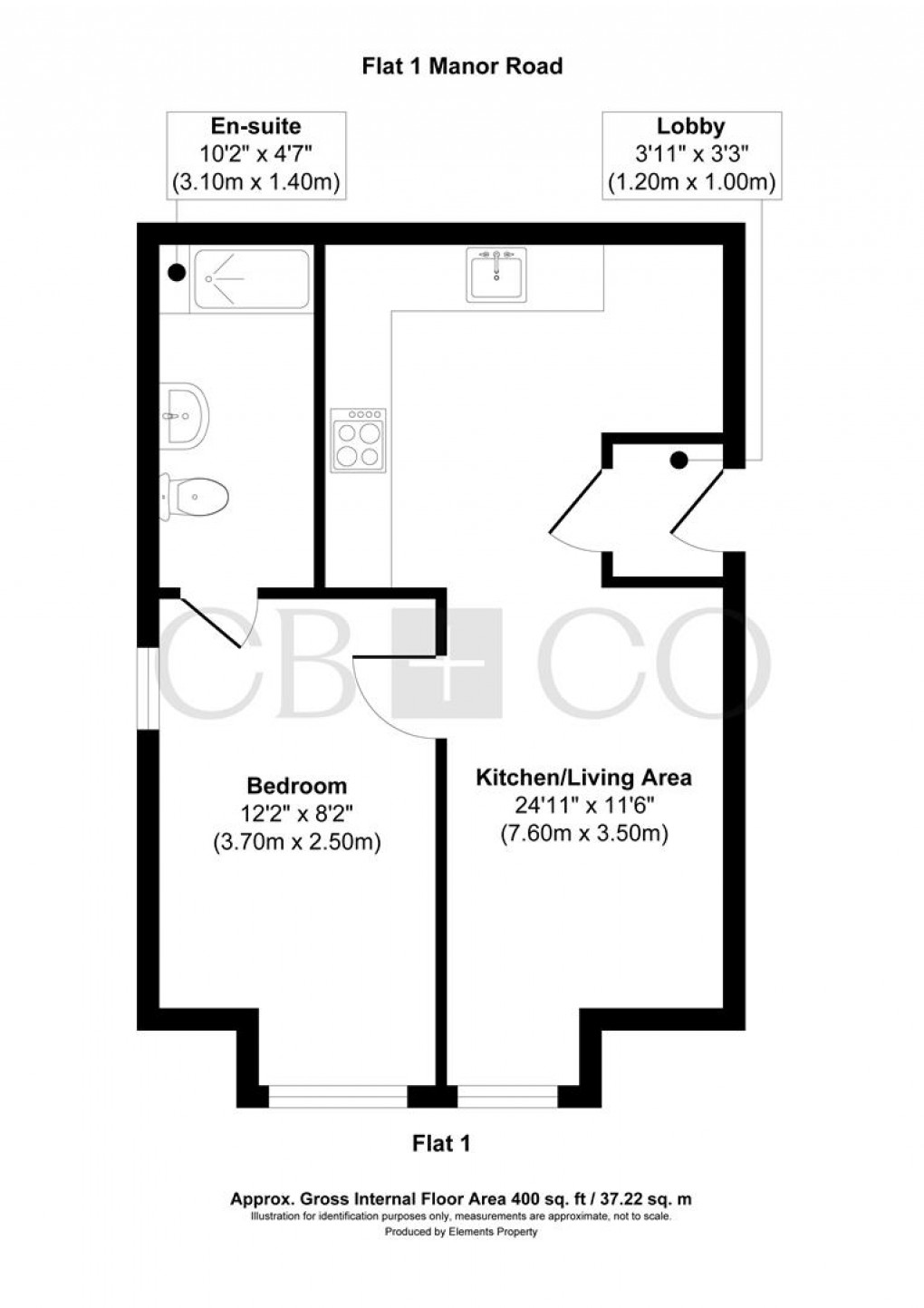 Floorplan for Manor Road, Derby