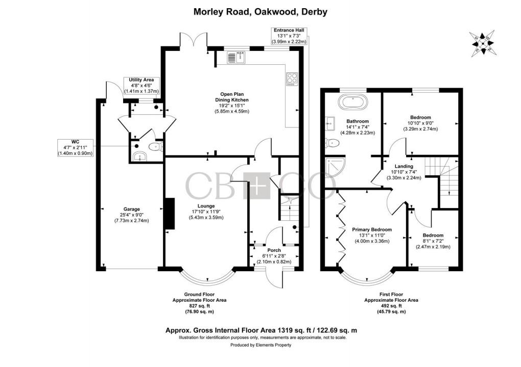 Floorplan for Morley Road, Oakwood, Derby