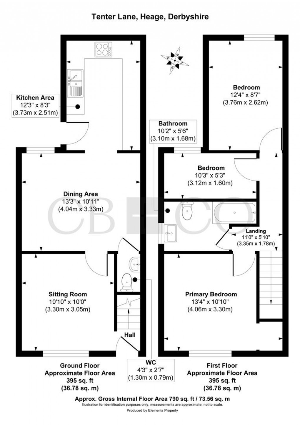Floorplan for Tenter Lane, Heage, Belper