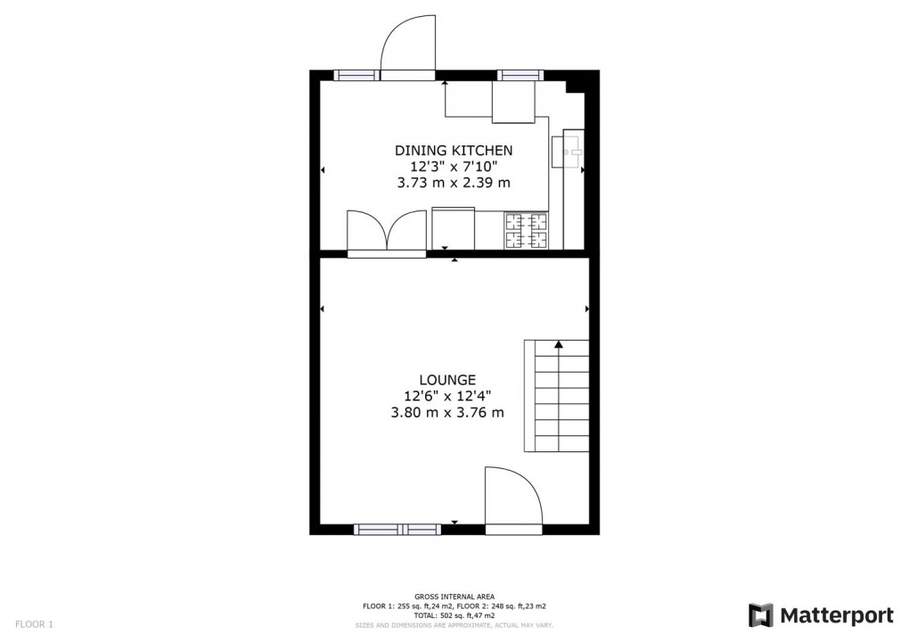 Floorplan for Slindon Croft, Alvaston, Derby