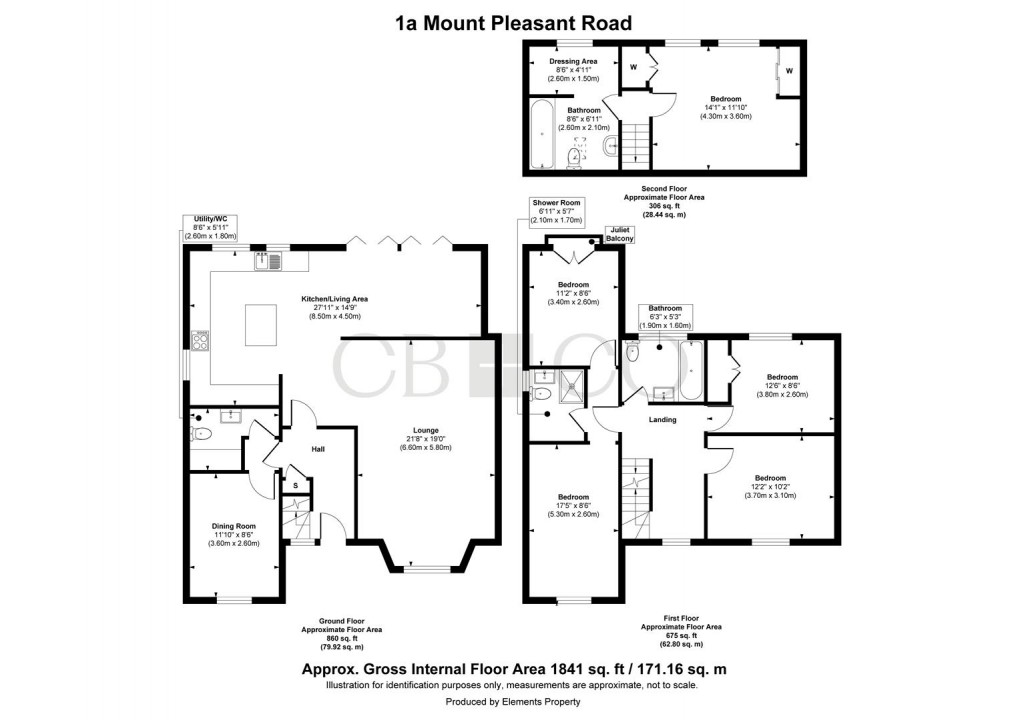 Floorplan for Mount Pleasant Road, Repton, Derby