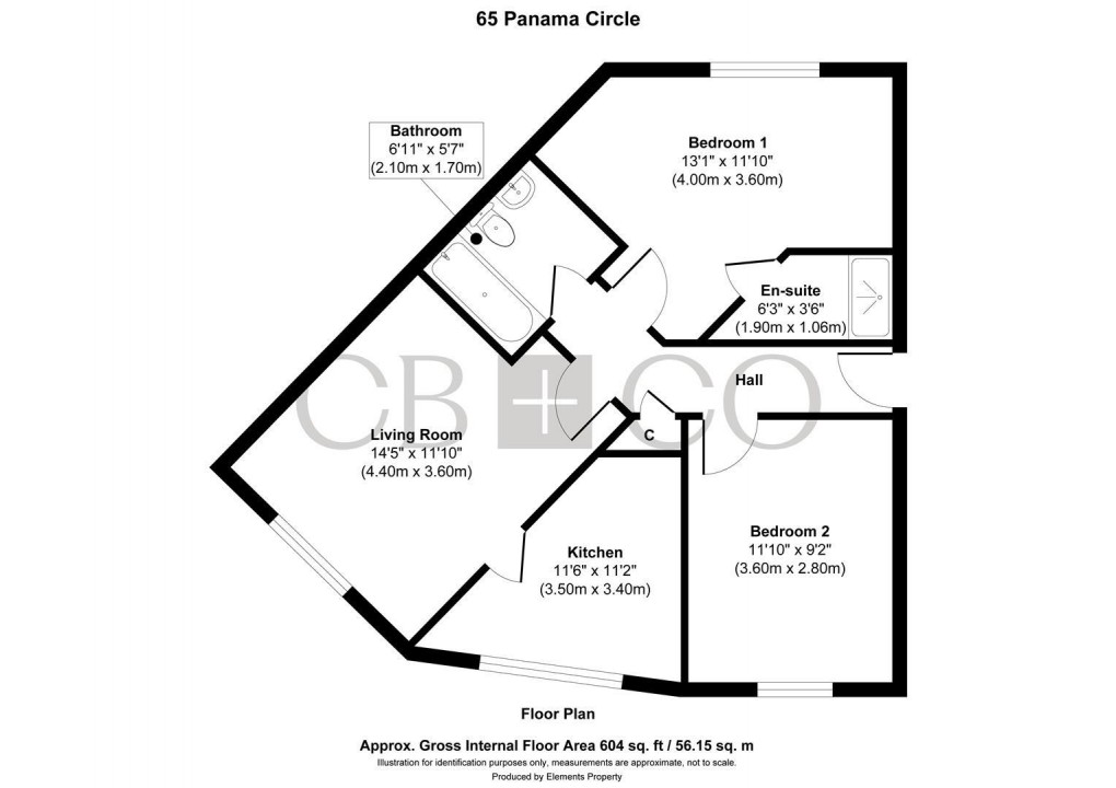 Floorplan for Panama Circle, City Point, Derby