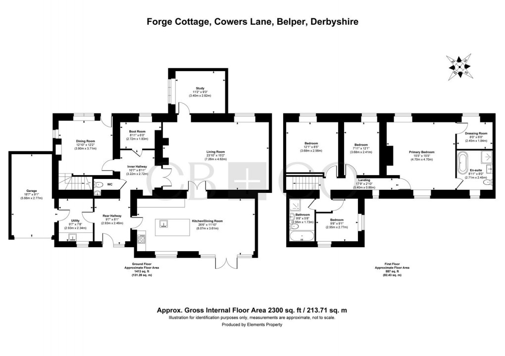 Floorplan for Wirksworth Road, Cowers Lane, Belper
