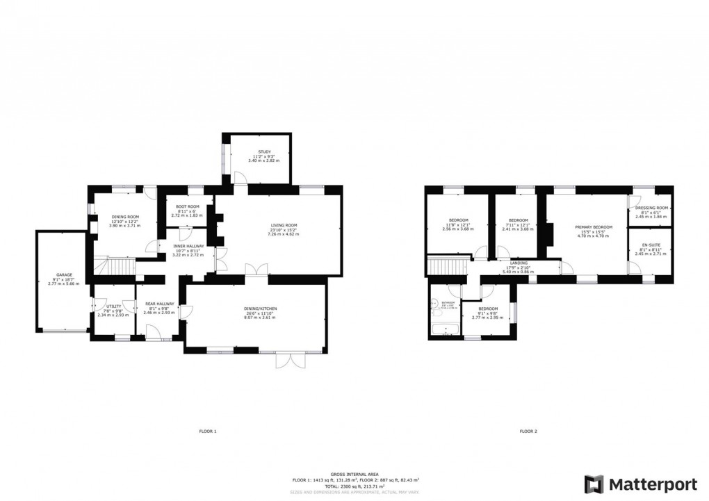 Floorplan for Wirksworth Road, Cowers Lane, Belper
