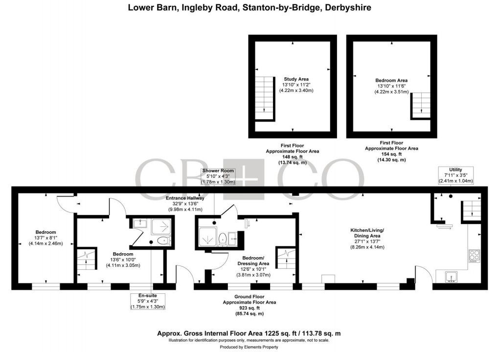 Floorplan for Ingleby Road, Stanton By Bridge