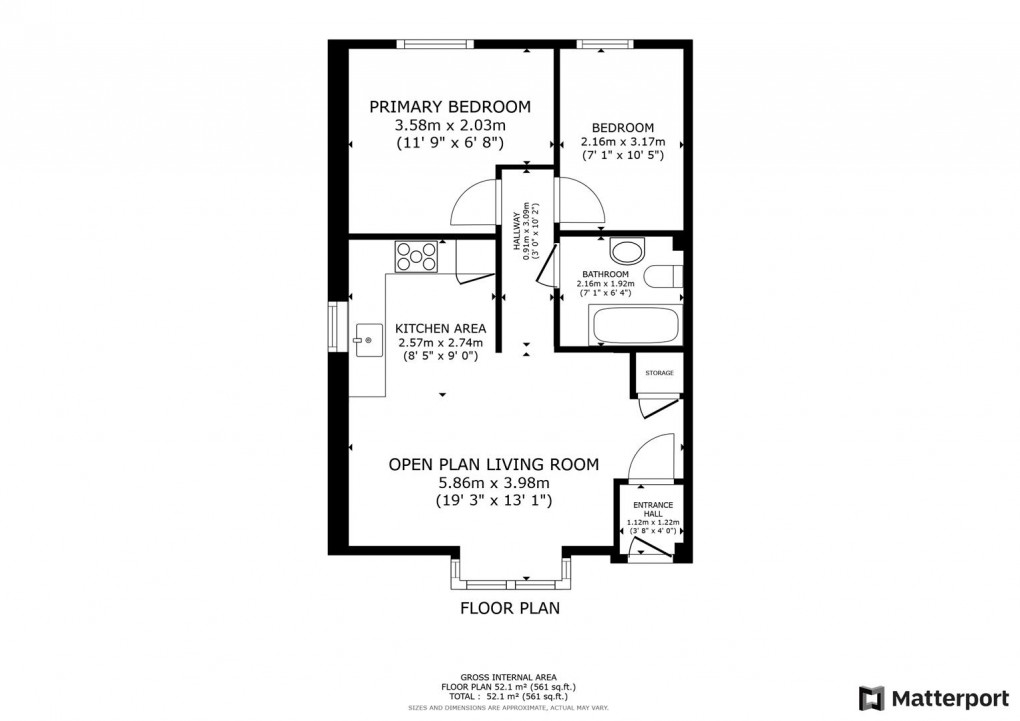 Floorplan for The Brambles, Heath Avenue, Littleover, Derby