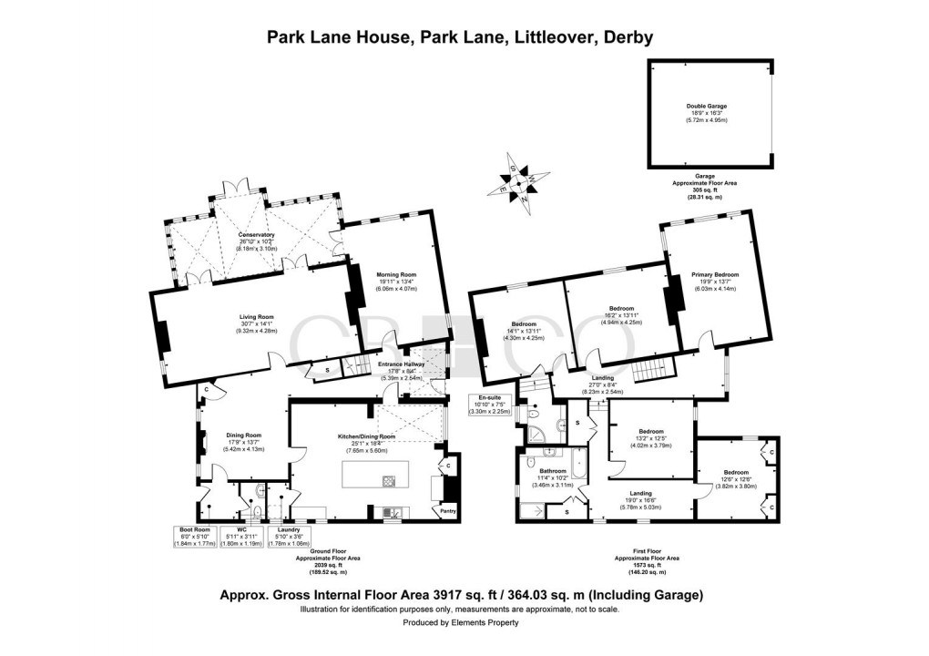 Floorplan for Park Lane, Littleover, Derby