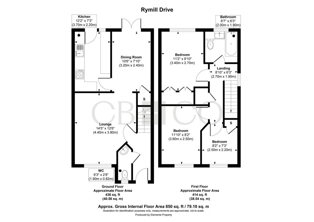 Floorplan for Rymill Drive, Oakwood