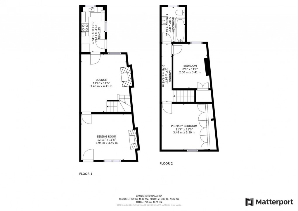 Floorplan for Stockbrook Road, Derby