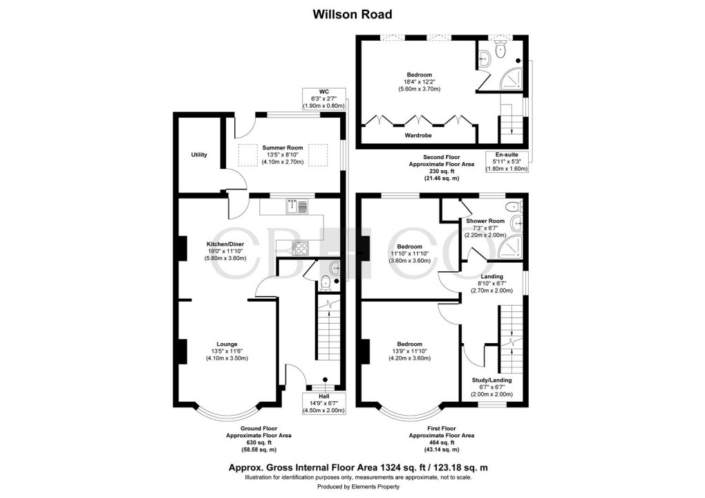 Floorplan for Willson Road, Littleover, Derby