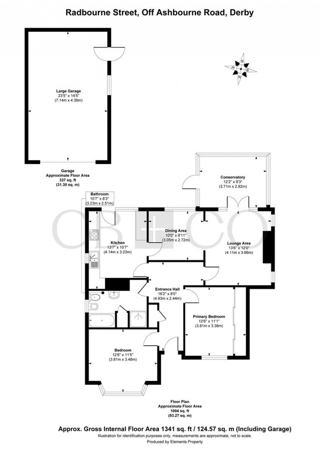 Floorplan for Radbourne Street, Derby