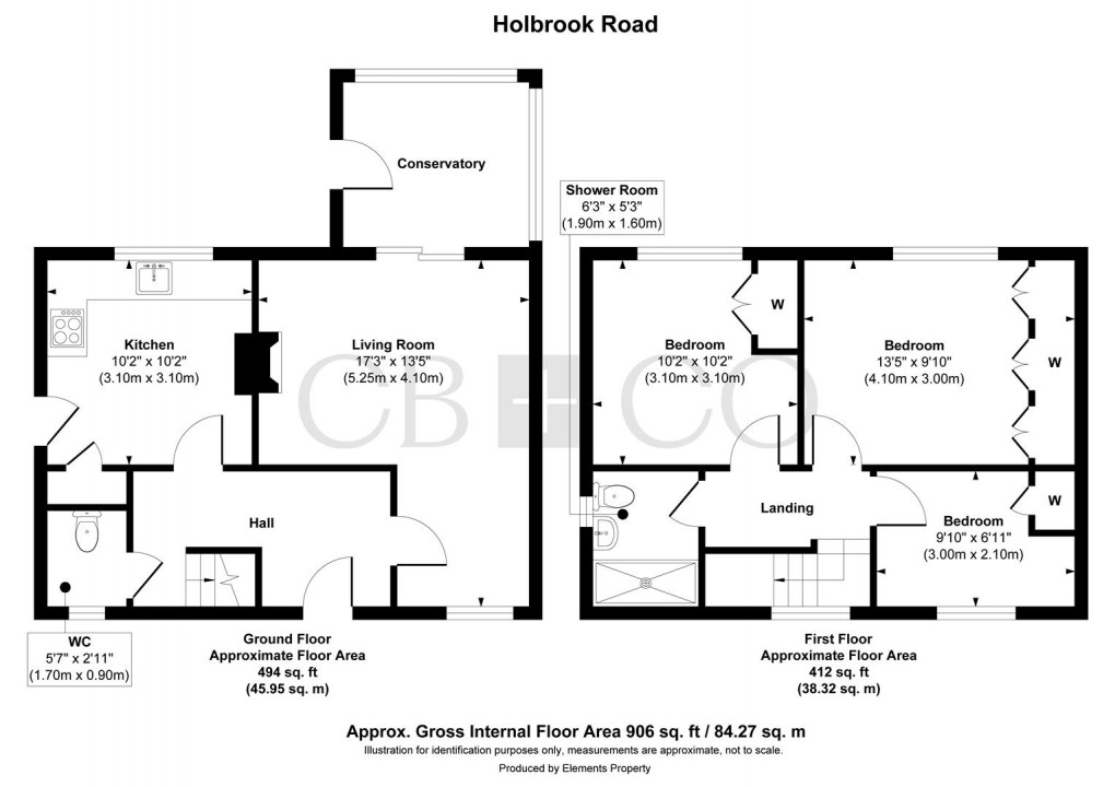 Floorplan for Holbrook Road, Alvaston, Derby
