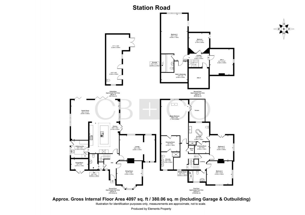 Floorplan for Station Road, Mickleover, Derby