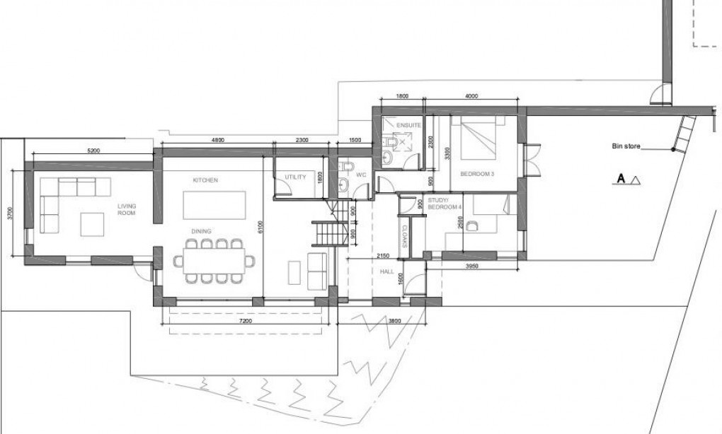 Floorplan for St. Helen's Lane, Wirksworth, Matlock