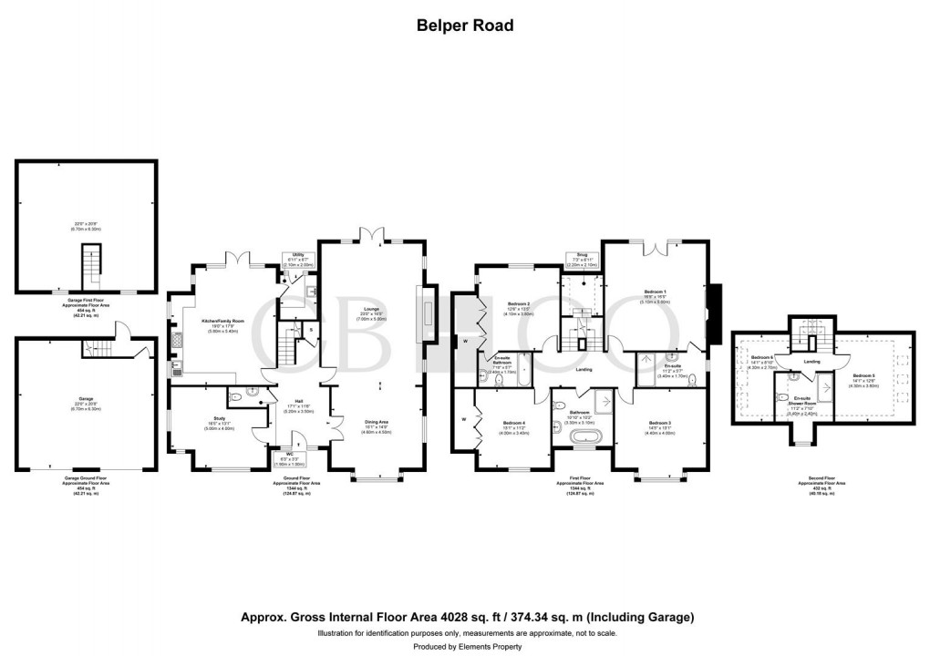 Floorplan for Belper Road, Strutts Park, Derby